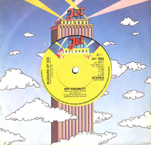 Ozzy Osbourne Mr Crowley UK 7